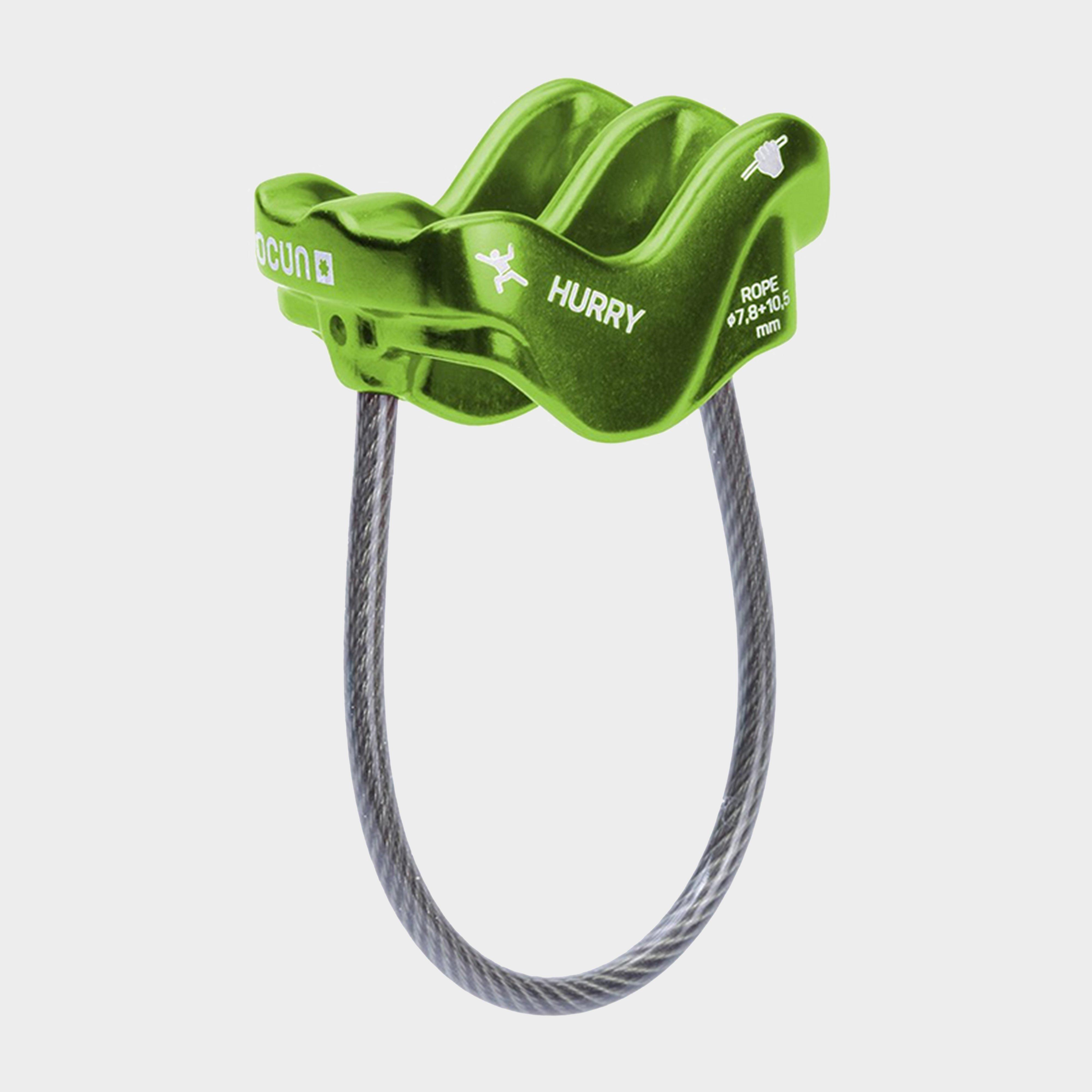 Image of Ocun Hurry Belay Device - Green, Green