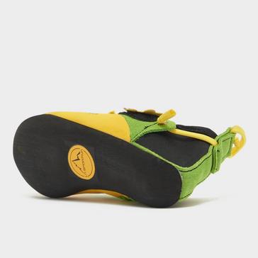 Green LA Sportiva Kids’ Stickit Climbing Shoes