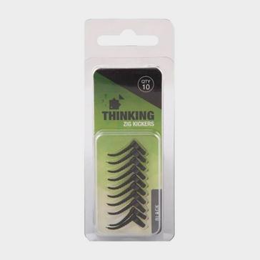 Black THINKING ANGLER Zig Kickers Bloodworm Red