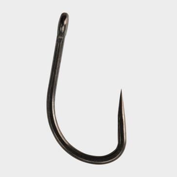 Black THINKING ANGLER Straight Eye Hook Size 6 (Barbless)
