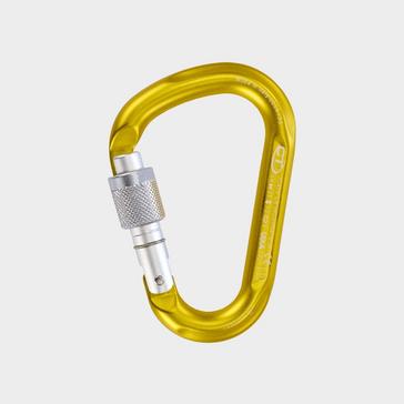 Yellow Climbing Technology Snappy HMS Carabiner