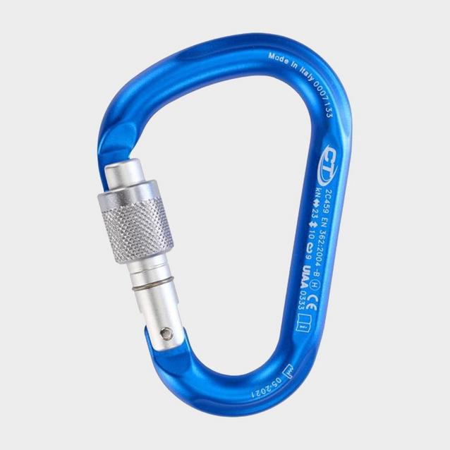 Blue Climbing Technology Snappy HMS Carabiner image 1
