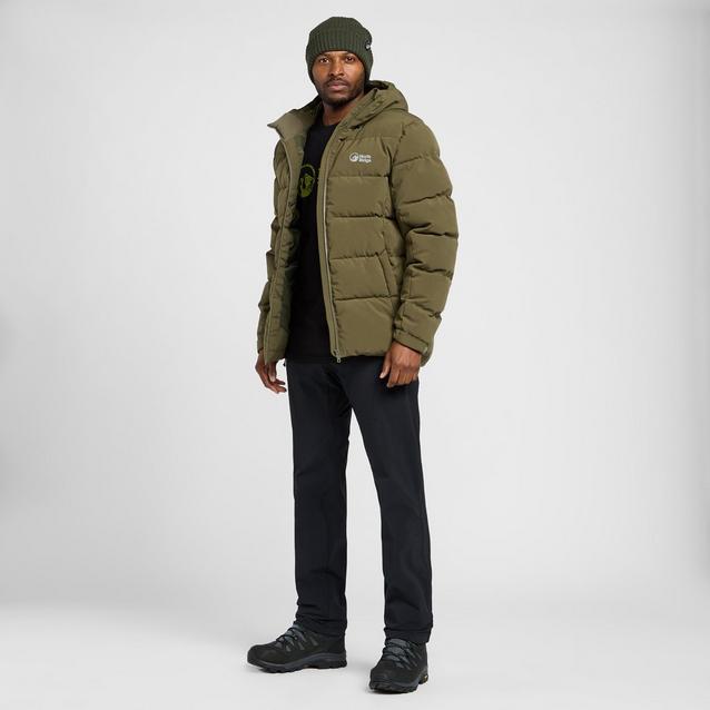 Mens cheap baffle jacket