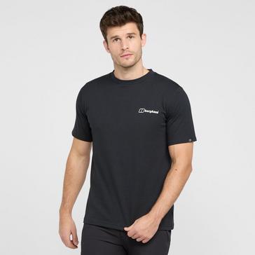 Black Berghaus Men’s Dolomites Mountain T-Shirt