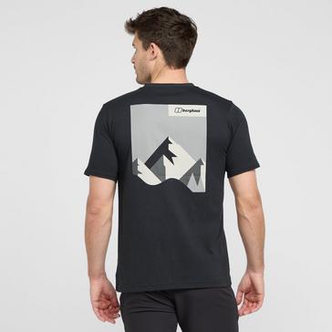 Black Berghaus Men’s Dolomites Mountain T-Shirt