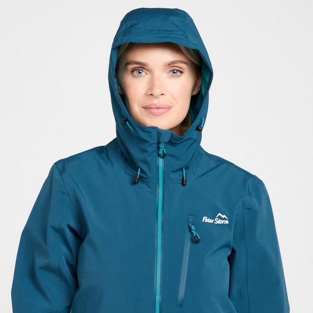 Pockets For Women - Peter Storm Women's Malham Stretch Waterproof Jacket