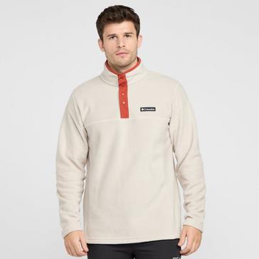 Cream Columbia Men's Steens Mountain™ Half Snap Fleece