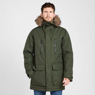 Khaki Didriksons Men's Marco III Parka Jacket