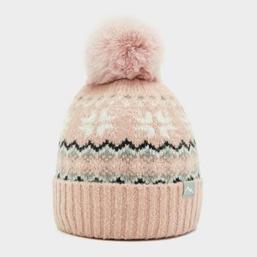 Pink Peter Storm Kids’ Fairisle Bobble Hat