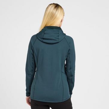 Dark Green Montane Women’s Protium Hooded Fleece Jacket