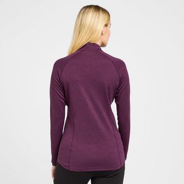 Purple Montane Women’s Dart Zip Neck Top