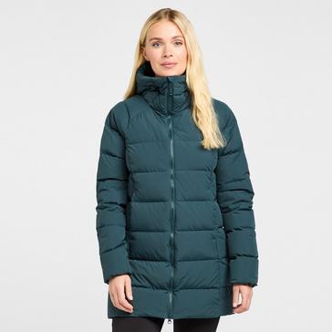 Green Montane Women’s Tundra Insulated Hooded Down Jacket