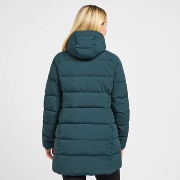 Green Montane Women’s Tundra Insulated Hooded Down Jacket