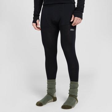 Black OEX Men’s Kelso Merino Baselayer Pants