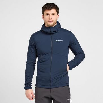 Navy Montane Men's Fireball Lite Insulated Hooded Jacket
