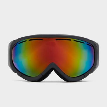 Black The Edge Unisex Piste Ski Goggles 