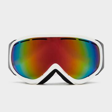 White The Edge Unisex Piste Ski Goggles 