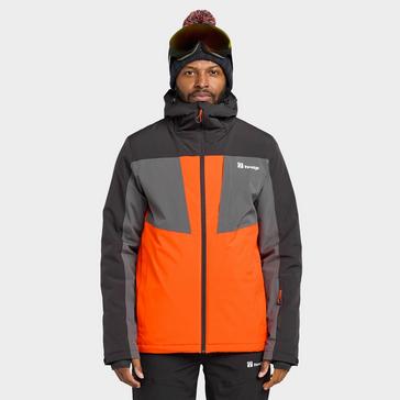 Orange ski jacket outlet mens