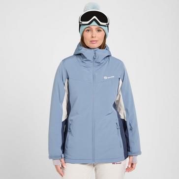 Light Blue The Edge Women’s Nakiska Waterproof Insulated Jacket