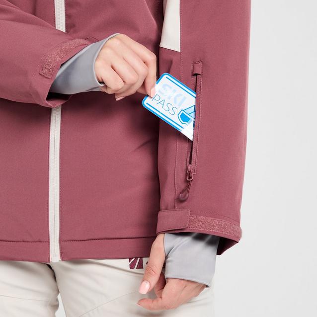 The Edge Women’s Nakiska Waterproof Insulated Jacket Blacks