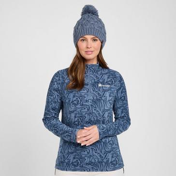 Navy The Edge Women’s Rossland Half Zip Fleece