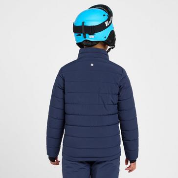 Navy The Edge Kids’ Fernie Insulated Baffle Jacket