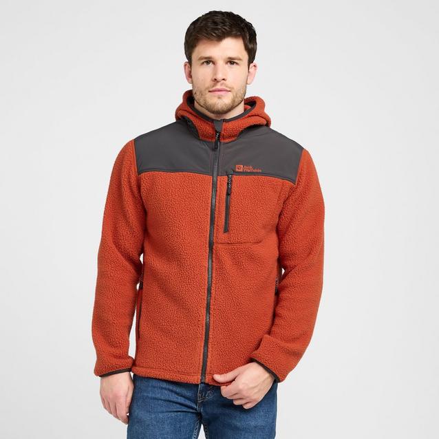 Orange jack cheap wolfskin jacket