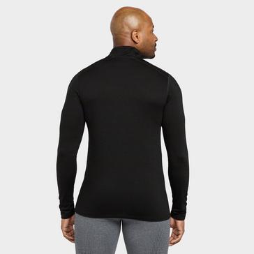 Black Smartwool Men's Classic All-Season Merino Half-Zip Baselayer Top