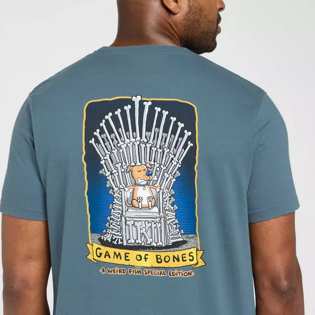 Urban Backwoods Cthulhu Bones Graphic Men's T-Shirt – Premium Heavy Cotton Tee - View #10