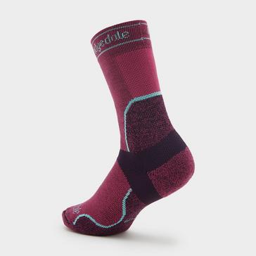 Red Bridgedale Women’s Lightweight T2 Merino Sport Socks