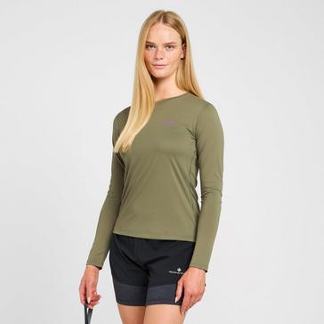 Green Ronhill Women's Core Long Sleeve T-Shirt