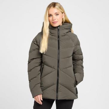 Brown Jack Wolfskin Women's Marienplatz Down Jacket