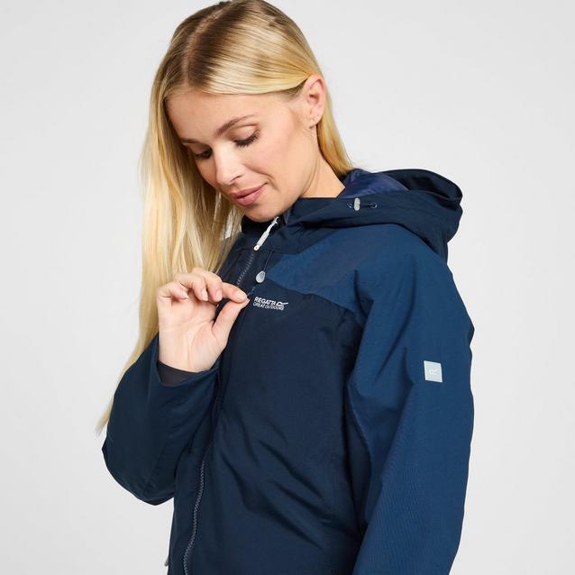 Womens padded waterproof on sale jacket