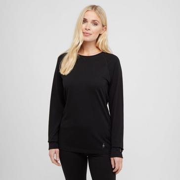 Black Smartwool Women’s All Season Long Sleeve Baselayer Top