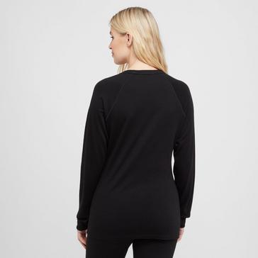 Black Smartwool Women’s All Season Long Sleeve Baselayer Top