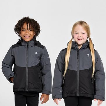 Dark Grey Dare 2B Kids' Impose III Waterproof Ski Jacket
