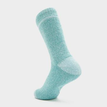 Light Blue Peter Storm Women's Thermal Heat Trap Socks 