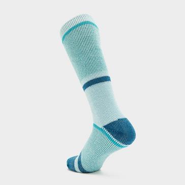 Light Blue Peter Storm Women's Thermal Heat Trap Ski Socks 
