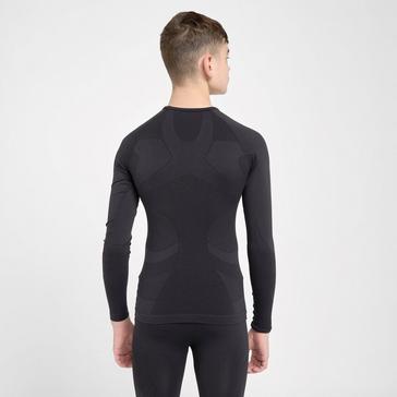 Black The Edge Kids’ Evolution Seamless Long Sleeve Top