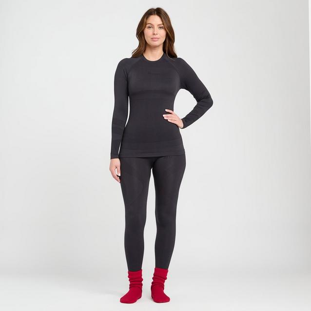 The Edge Women’s Evolution Seamless Long Sleeve Top Blacks