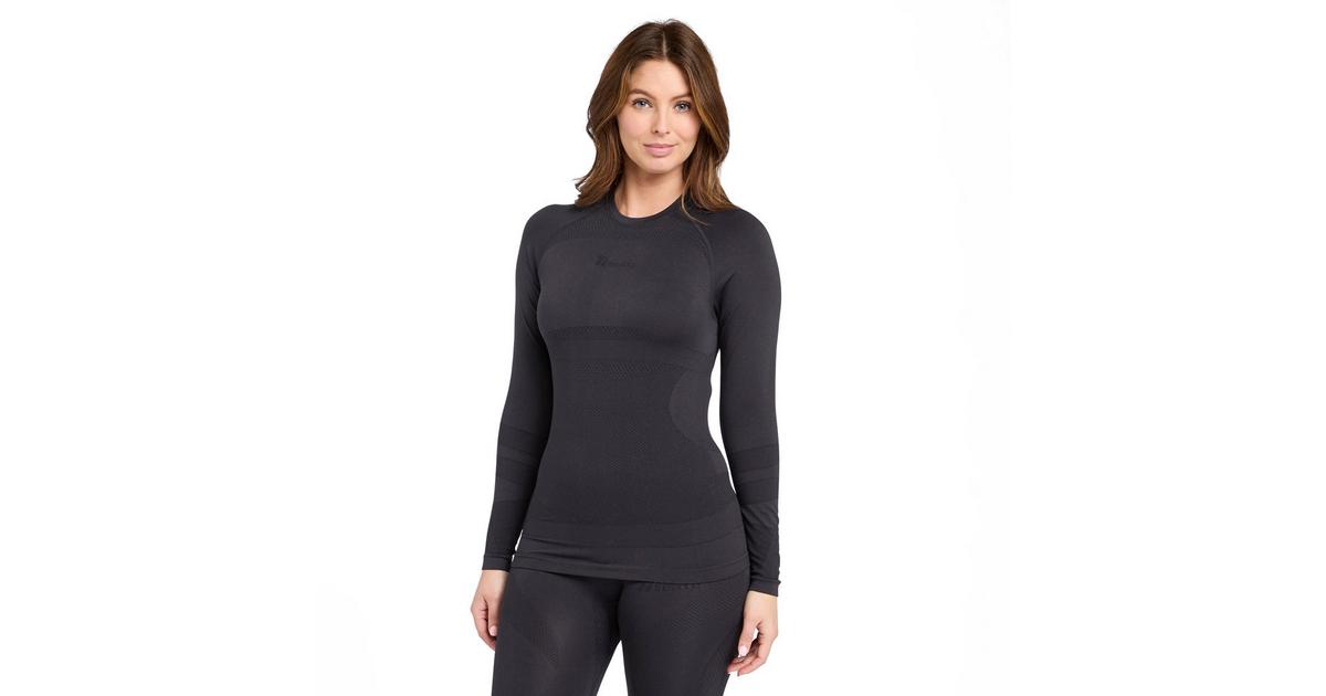 The Edge Women’s Evolution Seamless Long Sleeve Top Blacks