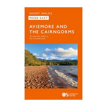 Orange Ordnance Survey Short Walks Made Easy – Aviemore and the Cairngorms