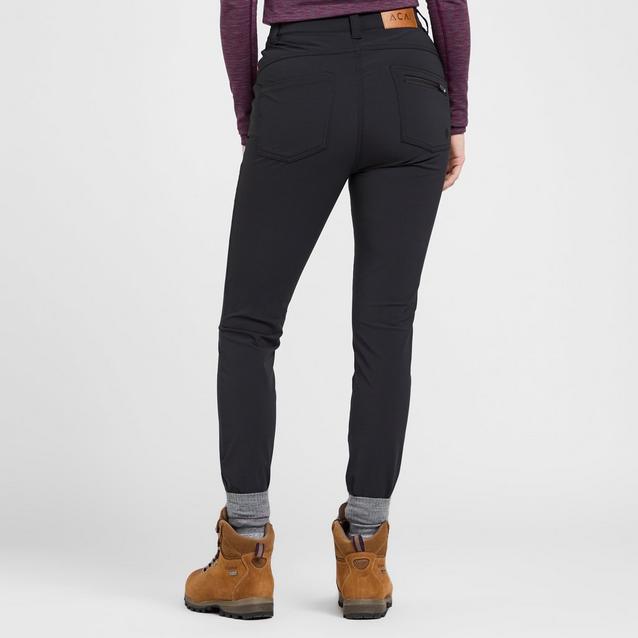 Acai Womens Outdoor Softshell Leggings (Storm Grey)