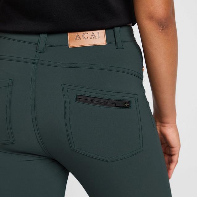 ACAI Thermal Skinny Outdoor Trousers in Green