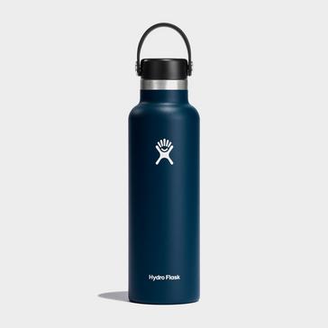 Navy Hydro Flask 21 oz (621 ml) Standard Mouth Hydro Flask