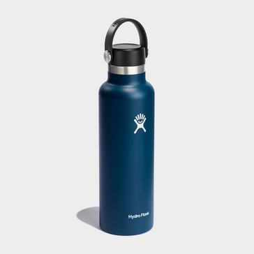 Navy Hydro Flask 21 oz (621 ml) Standard Mouth Hydro Flask