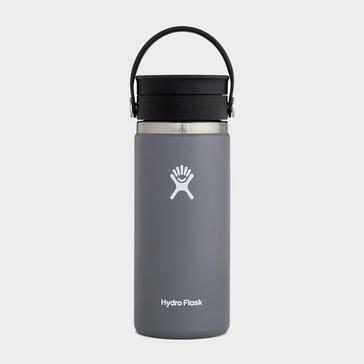 Grey Hydro Flask 16oz Coffee Mug with Flex Sip™ Lid