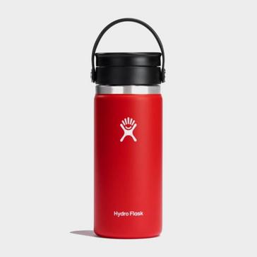 Red Hydro Flask 16 oz (473 ml) Coffee with Flex Sip™ Lid