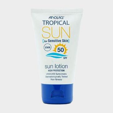 White Albert harrison Tropical Sun Lotion SPF50 40ml
