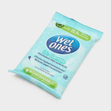 Blue Albert harrison Wet Ones Be Gentle Antibacterial Wipes 12 Pack